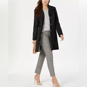 CALVIN KLEIN BLACK COAT